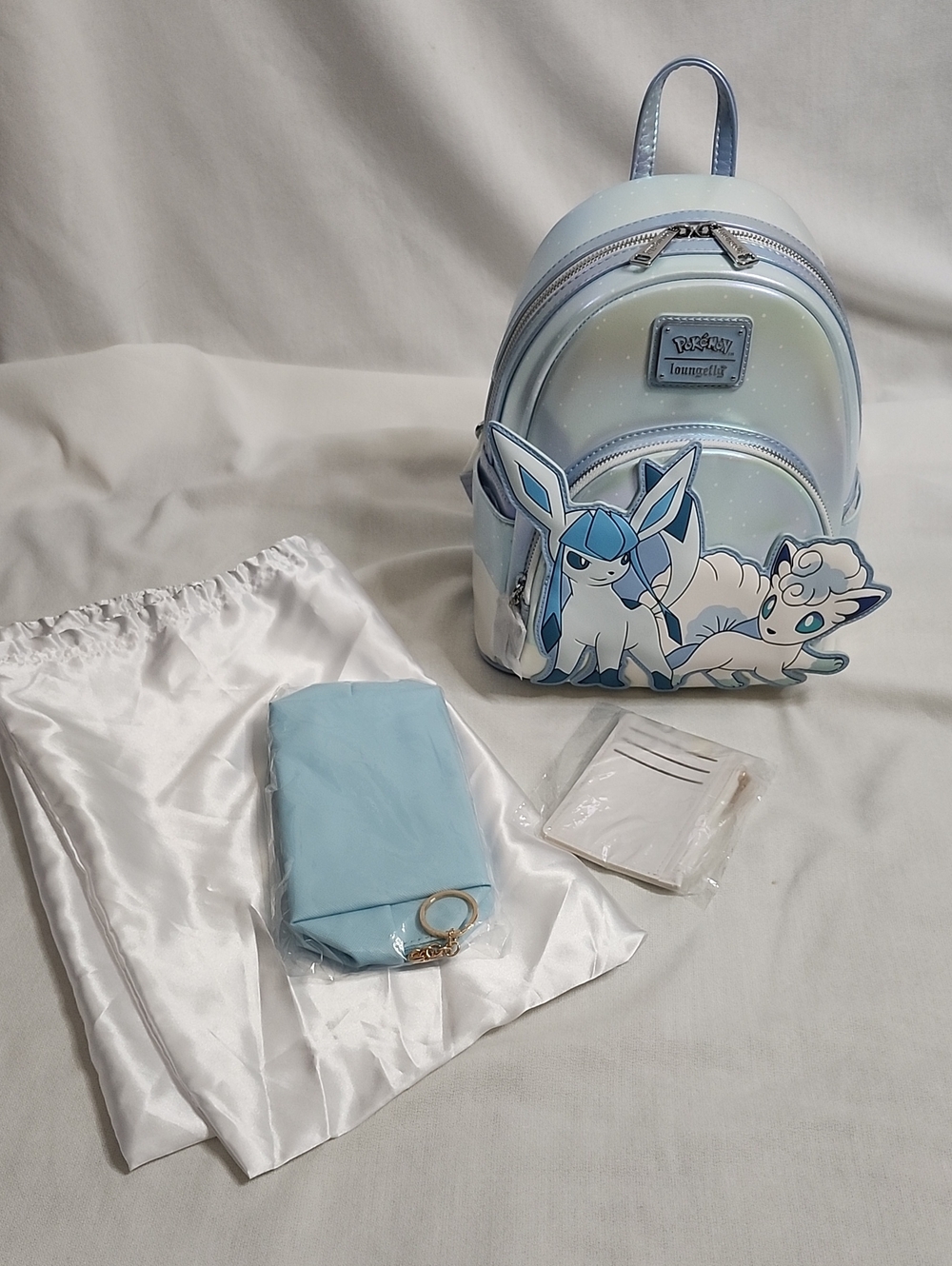 Loungefly Poke'mon Ice Winter Backpack & Accessories